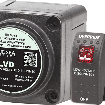 Blue Sea m-LVD Low Voltage Disconnect 12vDC