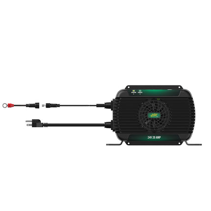 Battery Tender Powerplus Battery Charger 24V and Plug Receptacle Combo for Trolling Motor