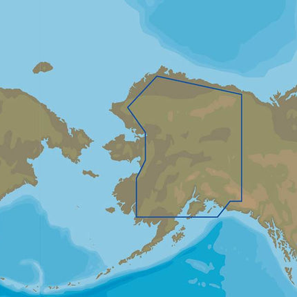 C-MAP M-NA-D029 4D microSD Alaska Lakes