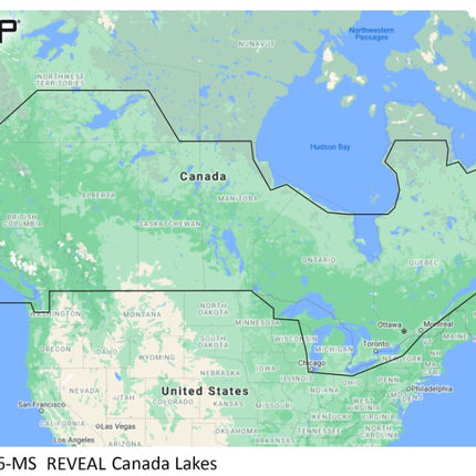 C-MAP Reveal Inland Canada Lakes