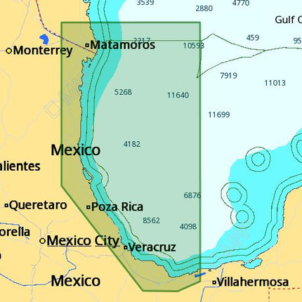 C-MAP M-NA-D946 4D Local Browwnsville - Coatzacoalcos