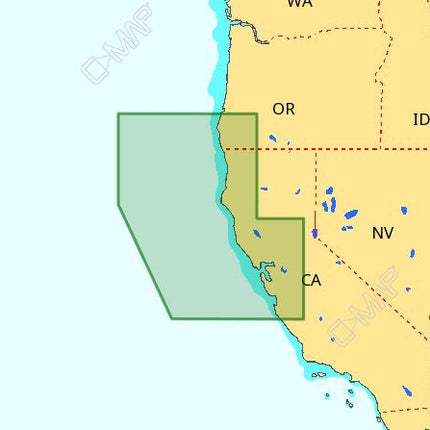 C-MAP M-NA-D953 4D Local Popint Sur - Cape Blanco