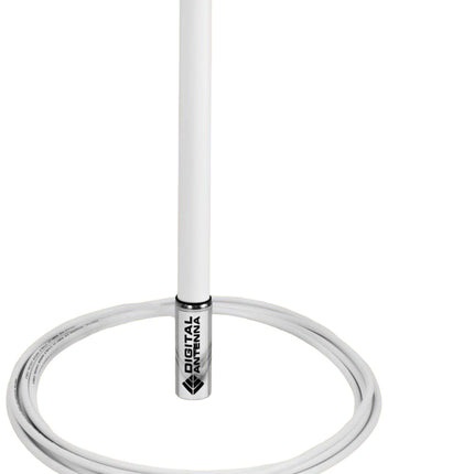 Digital 594-MW-S 4ft  White VHF/ AIS Antenna 4.5dB