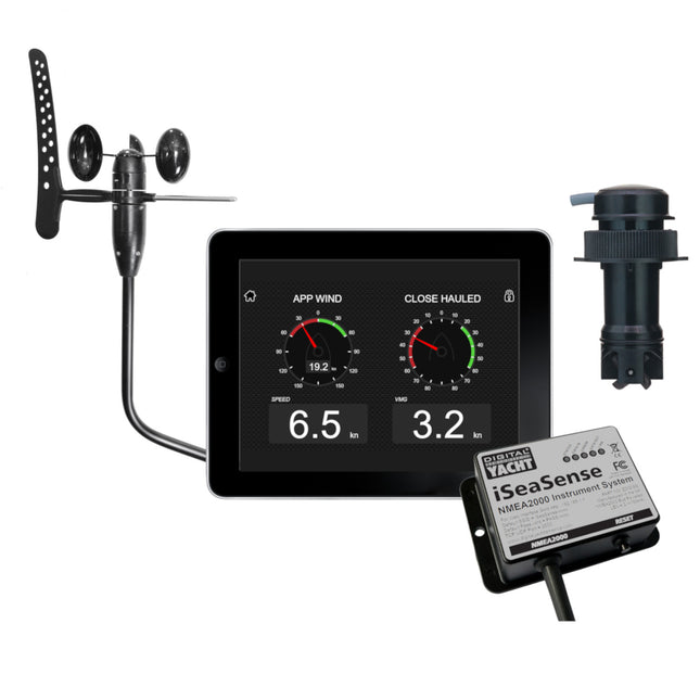 Digital Yacht iSEASENSE Speed/Depth/Temp/Wind Pack