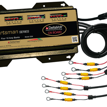 Dual Pro SS4 Battery Charger 4 Bank 40 Amps