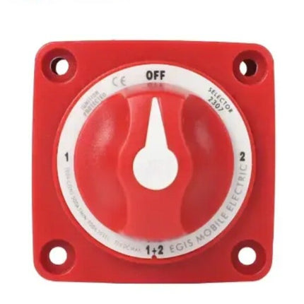 EGIS 2307 m-Series 300A Battery Selector Switch Off/1/Both/2