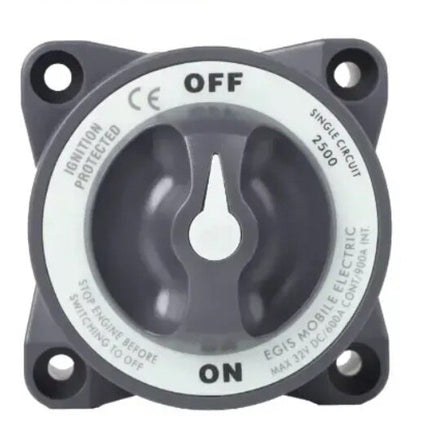 EGIS 2500 Heavy Duty-Series 600A  Battery Switch Off/On