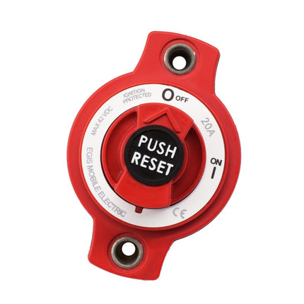 EGIS 20A Mini Breaker Disconnect Switch Panel Mount