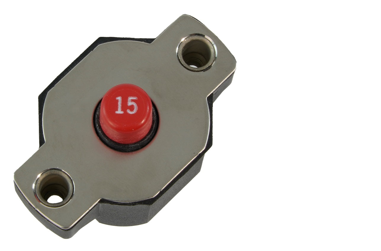EGIS 15A Medium Duty Push Button Circuit Breaker – REBELLION MARINE