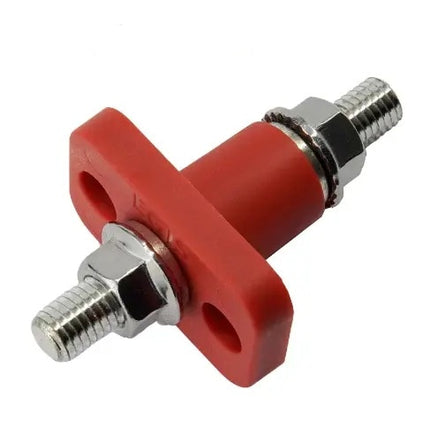 EGIS Feed Through Terminal Red M10 (3/8") Retail Pack