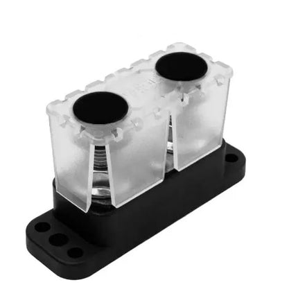 EGIS PowerBar Dual M10 (3/8) Studs - 250A w-Cover Retail Pack