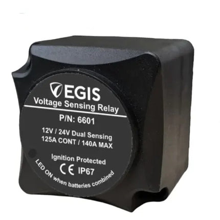 EGIS Mini Automatic Charging Relay 125 Amp Bulk Pack