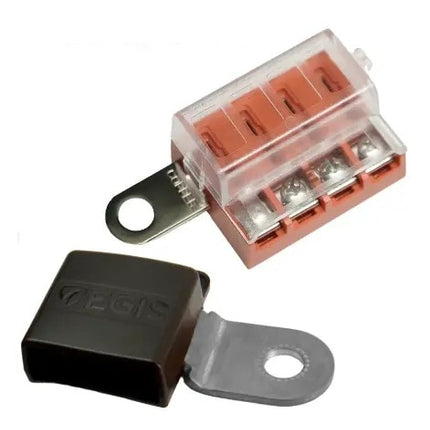 EGIS Ring Terminal Fuse Block and Busbar Kit Battery Mount Retail Pack