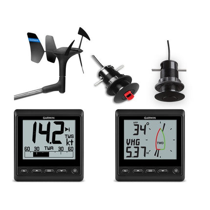 Garmin GNX Wired Sail Pack With 43MM Thru Hull Sensors
