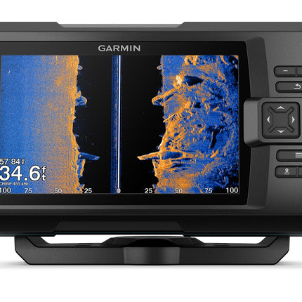 Garmin Striker Vivid 7sv 7in Fishfinder GPS Track Plotter With GT52
