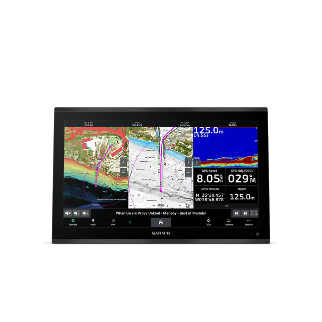 Garmin GPSMAP9022 22in Plotter With Worldwide Basemap