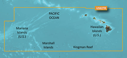 Garmin HXUS027R G3 Micro SD Hawaiian And Mariana Islands