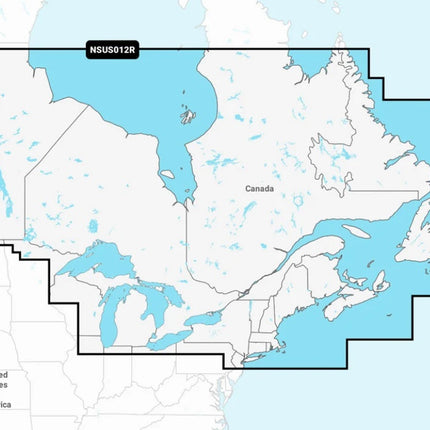 Garmin NSUS012R Navionics+ Canada, East & Great Lakes mcroSD