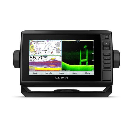 Garmin ECHOMAP UHD 74cv Combo US BlueChart g3 with GT24 Transducer - Remanufactured