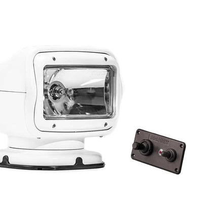 Golight GT Series Halogen Hard Wired Dash Control Whtie Permanent Mount 12v