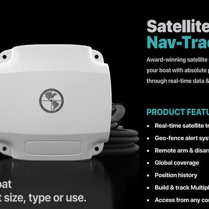 GOST Nav-Tracker 1.0 IDP SAT/GPS Tracking Device With 30' Cable