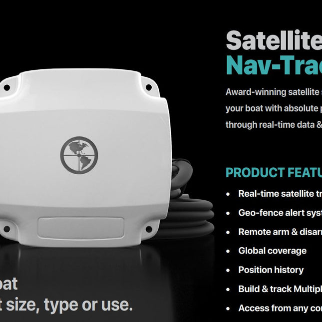 GOST Nav-Tracker 1.0 IDP SAT/GPS Tracking Device With 30' Cable