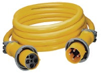 Hubbell CS754 100A 3 Wire 75' 125/250V Shore Cord