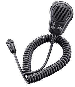 Icom HM126RB Black Replacement Microphone m504 m604