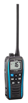 Icom M25 Floating Handheld VHF Marine Blue 5 Watts