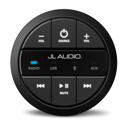 JL Audio MMR-20-BE Round Wired Remote for MediaMaster