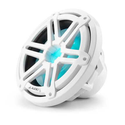 JL Audio M3 10in Marine Subwoofer White Sport Grille with RGB LED