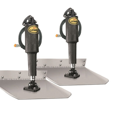 Lenco 12inx24in Standard Mount Trim Tab Kit 12v Requires Switch