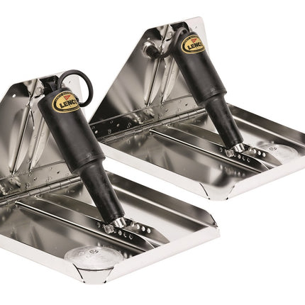 Lenco 12inx12in Heavy Duty Trim Tab Kit 12v Requires Switch