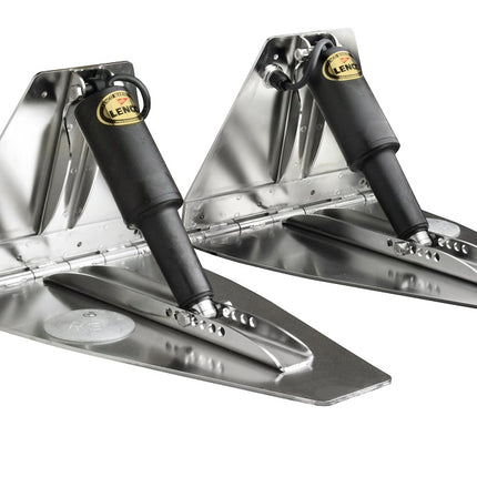 Lenco 18inx12in High Performan Trim Tab Kit 12v Requires Switch