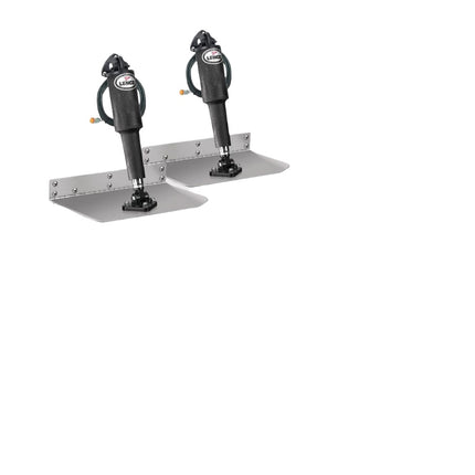 Lenco 9inx12in Standard Mount Trim tab Kit 12v LED Integrated Switch