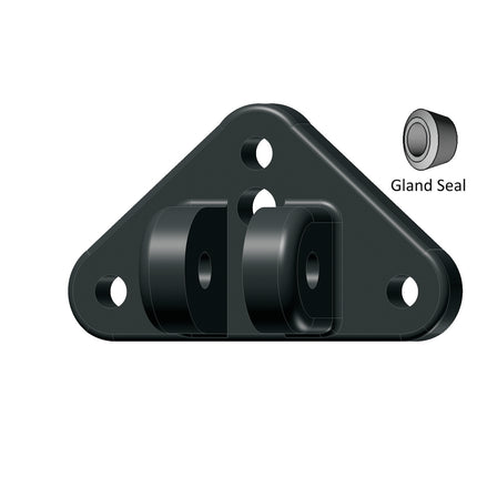 Lenco Upper Mounting Bracket with Gland Seal Old Style