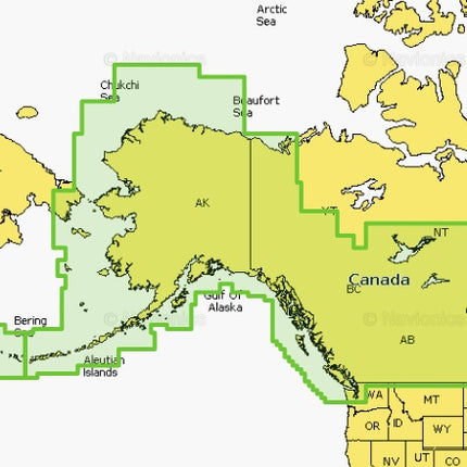 Navionics Platinum+ NPUS013R Canada, West and Alaska microSD