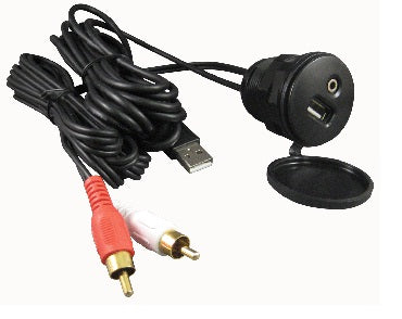 Prospec SEA-USBMINI36 Usb/Aux IN-PUT Plug With 3' Cable