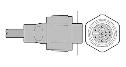 Raymarine A102148 3M Cable Extension For CP450C