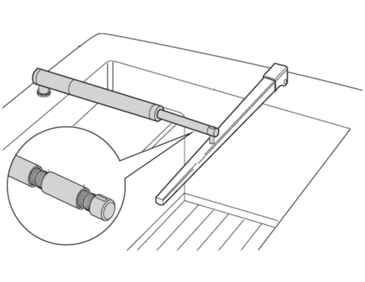 Raymarine 6in Pushrod Extension