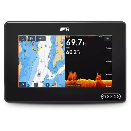 Raymarine Axiom 2 7 RV 7in Chartplotter-Sonar with LHC North America and RV-100 Transducer