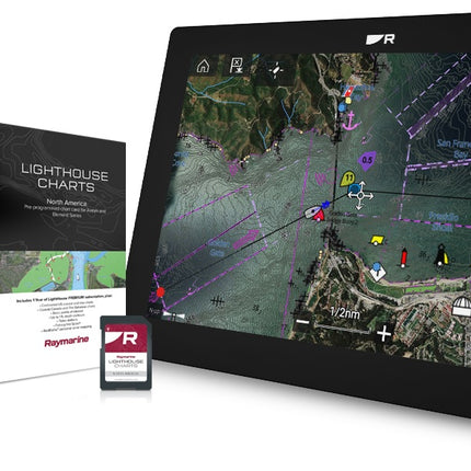 Raymarine LNC3 Chart