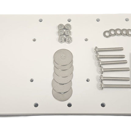 RHODAN White Aluminum Mounting Plate