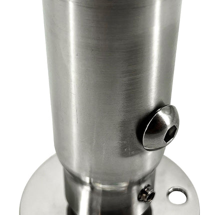 Seaview SV114STLK 1" 14 Thread Stainless Steel Adapter Fixed Base For Starlink