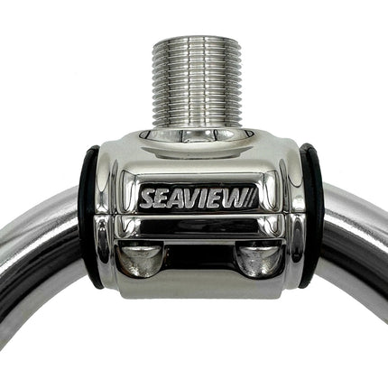 Seaview SVRCL1 Stainless Steel Rail Antenna rail Mount for