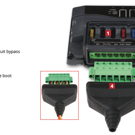 CZone OI Output Interface With Connection Boot 80-911-0009-00
