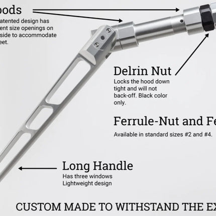 Winthrop Tackle Terminator Adjusta-Butt Long #2 Silver
