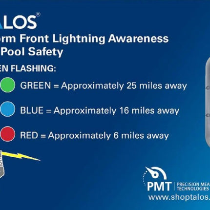 Talos SFD1824-MTB Standard Lightning Detector With 18x24 Sign