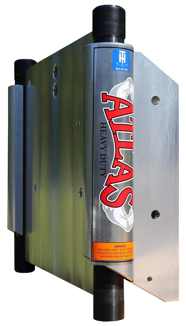 T-H Marine Atlas 10in Jack Plate Heavy Duty Hydraulic Polished