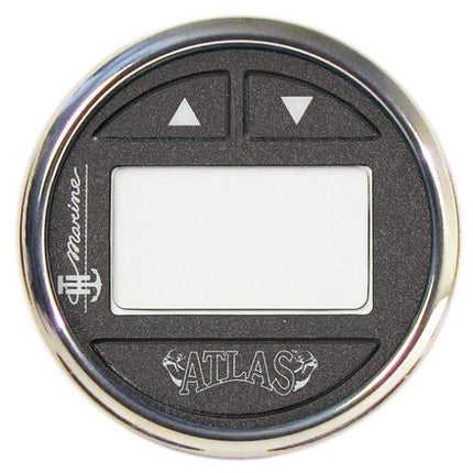 TH Marine Hydraulic Gauge Kit Fits Atlas 6,10,12 & 14in Jack Plates, Stainless Steel Bezel